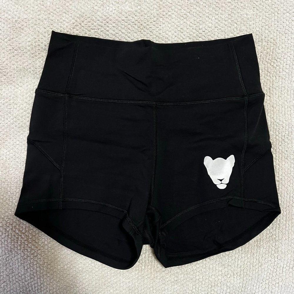 Femme Royale Black Pounce Athletic Shorts